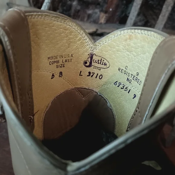 Justin vintage roper boots 5B - Picture 10 of 12